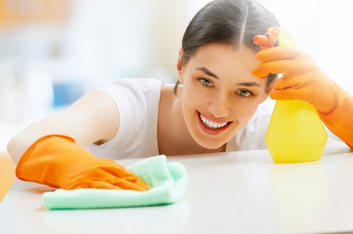 Deep carpet cleaning equipment removing dirt from a carpet in Bromley