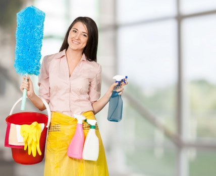 Experienced Bromley carpet cleaners working on a local home interior
